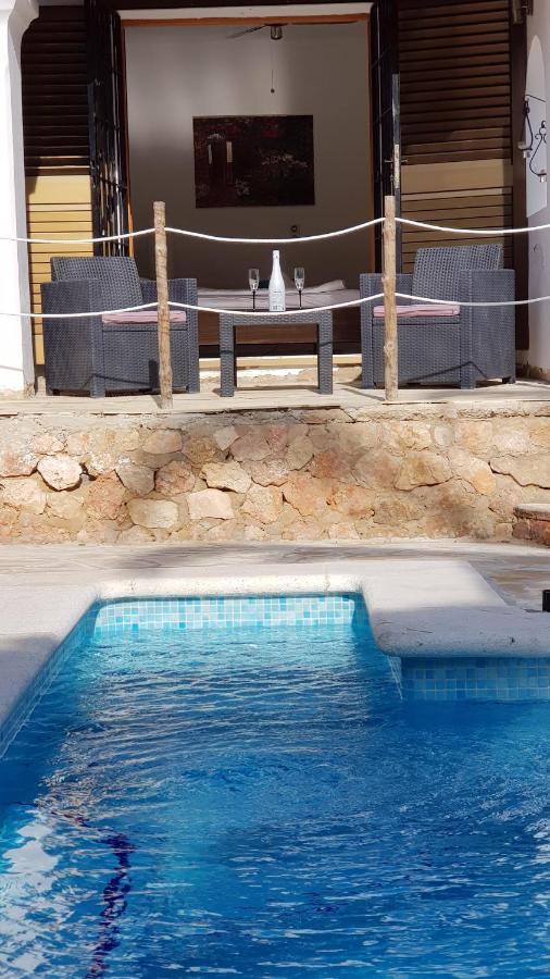 Private Villa Mit Eigenem Pool Unter Palmen Cala Llena Zewnętrze zdjęcie