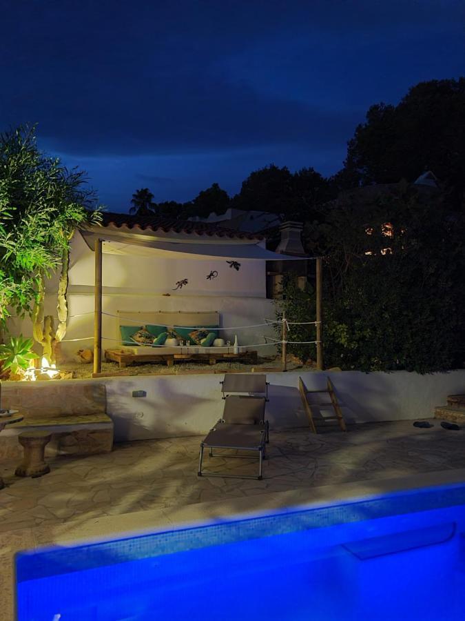 Private Villa Mit Eigenem Pool Unter Palmen Cala Llena Zewnętrze zdjęcie