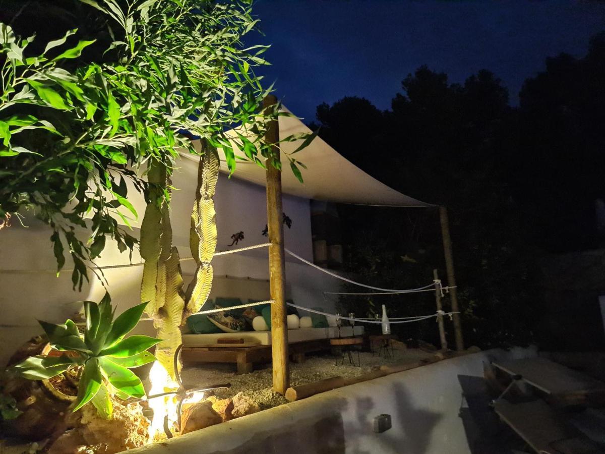 Private Villa Mit Eigenem Pool Unter Palmen Cala Llena Zewnętrze zdjęcie